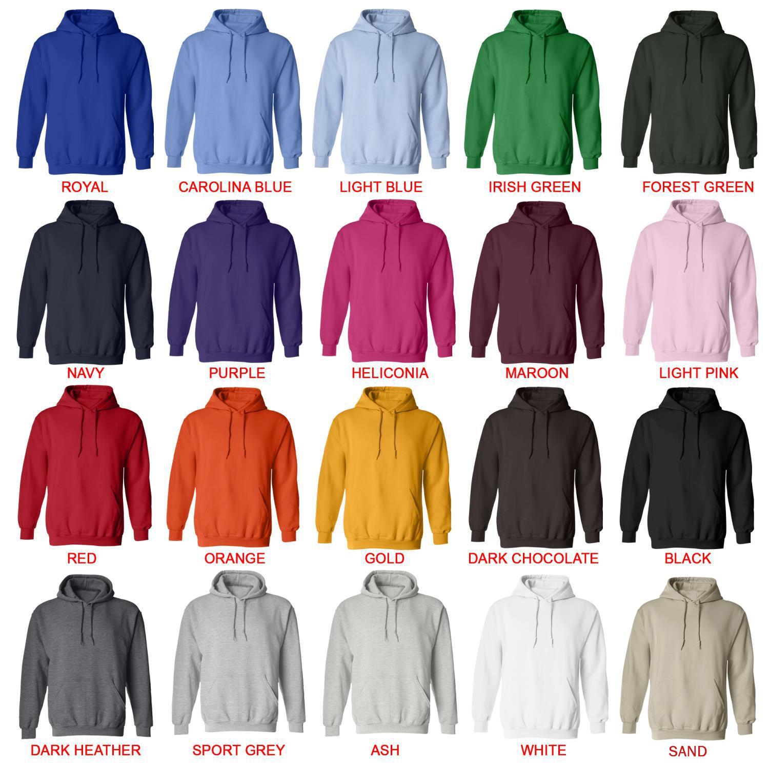 hoodie color chart - Totoro UK Shop