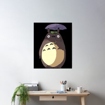 Alternative view of Totoro Otaku Totoro Manga Nami Poster