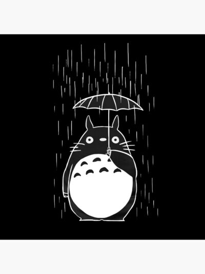 Alternative view of Enjoying The Rain Throw Pillow