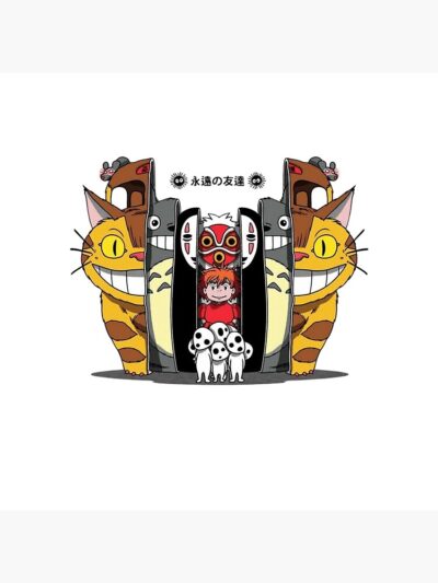 Alternative view of Forest Smiles Throw Pillow