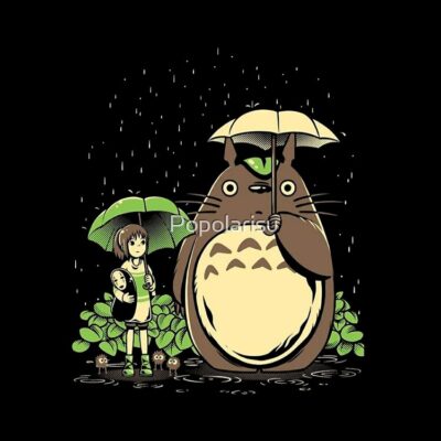 Alternative view of Totoro In Rain Tote Bag