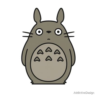 Alternative view of Totoro Forest Spirit Design Tote Bag