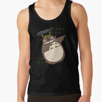 Alternative view of Totoro Adorable Friend Tank Top