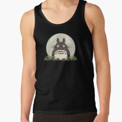 Alternative view of Totoro Peaceful Forest Tank Top