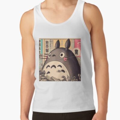 Alternative view of Totoro Charming Nature Tank Top
