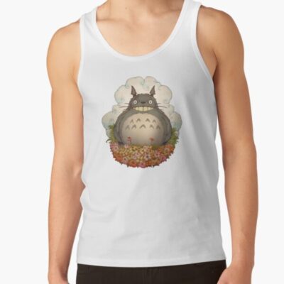 Alternative view of Meadow Totoro Tank Top