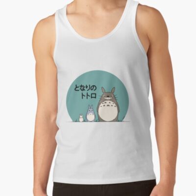 Alternative view of Totoro Dreamy Sky Tank Top