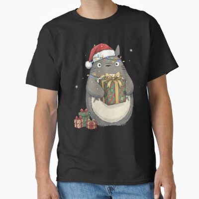Alternative view of Totoro Christmas T-shirt