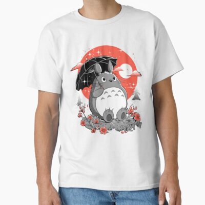Alternative view of Totoro Dreamy Sky T-Shirt