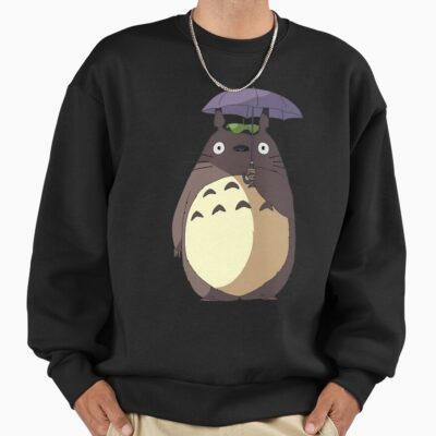 Alternative view of Totoro Otaku Totoro Manga Nami Sweatshirt