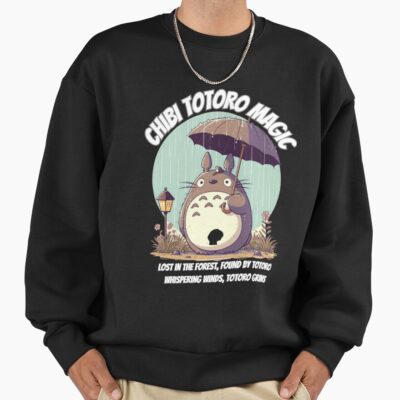 Alternative view of Lost In The Forest Found By Totoro Sweatshirt