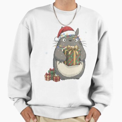 Alternative view of Totoro Christmas Sweatshirt