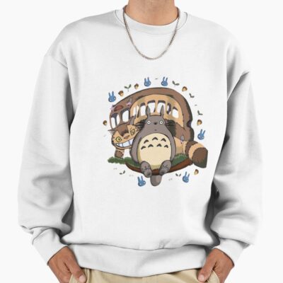 Alternative view of The Bus Cat Totoro Sweatshirt