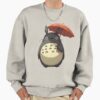 ssrcooversized sweatshirtmens 01oatmeal heatherfrontsquare productx1000 - Totoro UK Shop