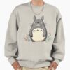 ssrcooversized sweatshirtmens 01oatmeal heatherfrontsquare productx1000 4 - Totoro UK Shop